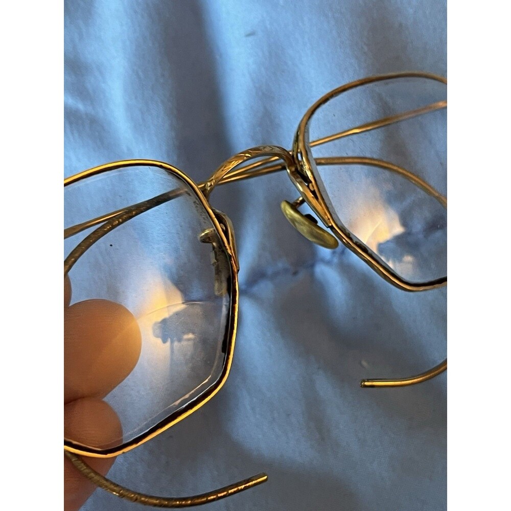 Antique Artcraft Glasses Frames 1/10 12K Gold Filled GF W/Case - Picture 14 of 14